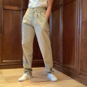 Vintage Lee Pleated Khaki Pants